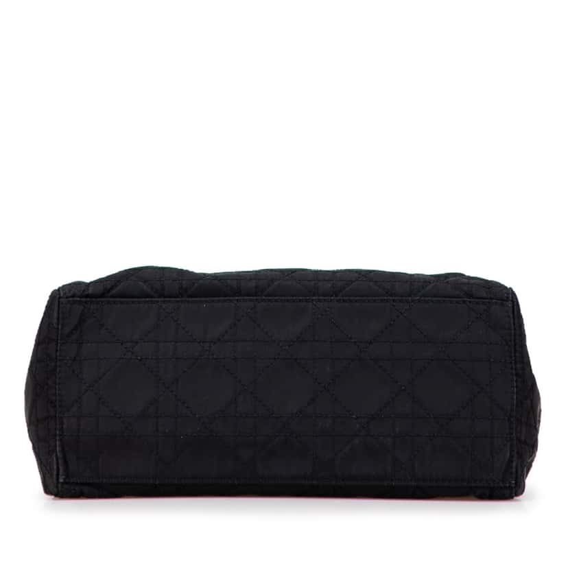 Dior Medium Nylon Cannage Lady Dior Black Good condition - Inside View