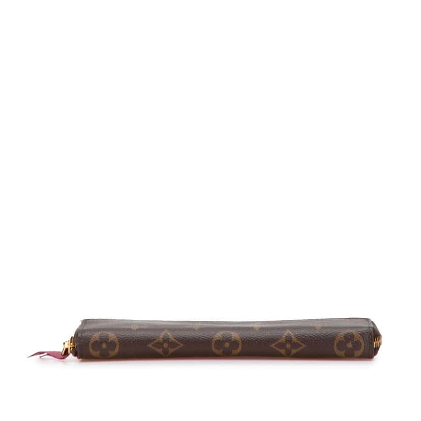 Louis Vuitton Monogram Clemence Long Wallet Brown Canvas Good condition - Inside View