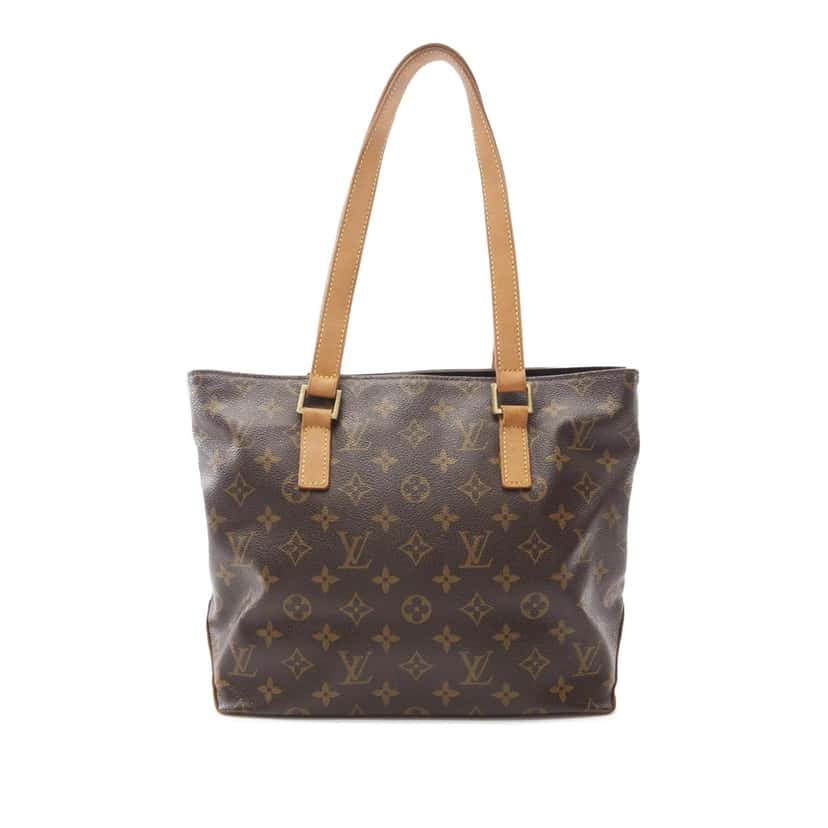 Louis Vuitton Monogram Cabas Piano Brown Canvas Good condition - Front View