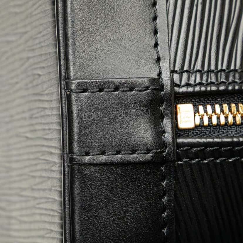Louis Vuitton Epi Alma PM Black Leather Good condition - Box View
