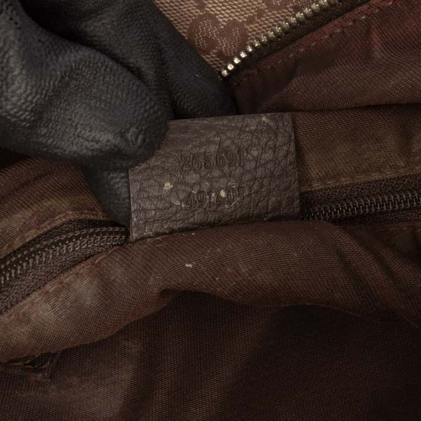 Gucci GG Canvas Abbey D Ring Crossbody Brown Canvas Good condition - Box View
