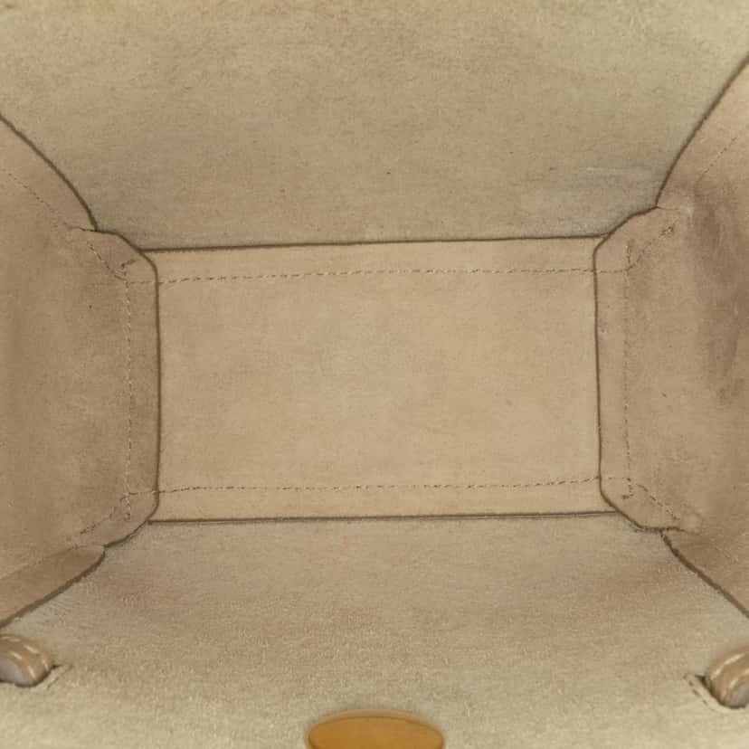 Celine Pico Grained Calfskin Belt Bag Brown Leather Good condition - Model View