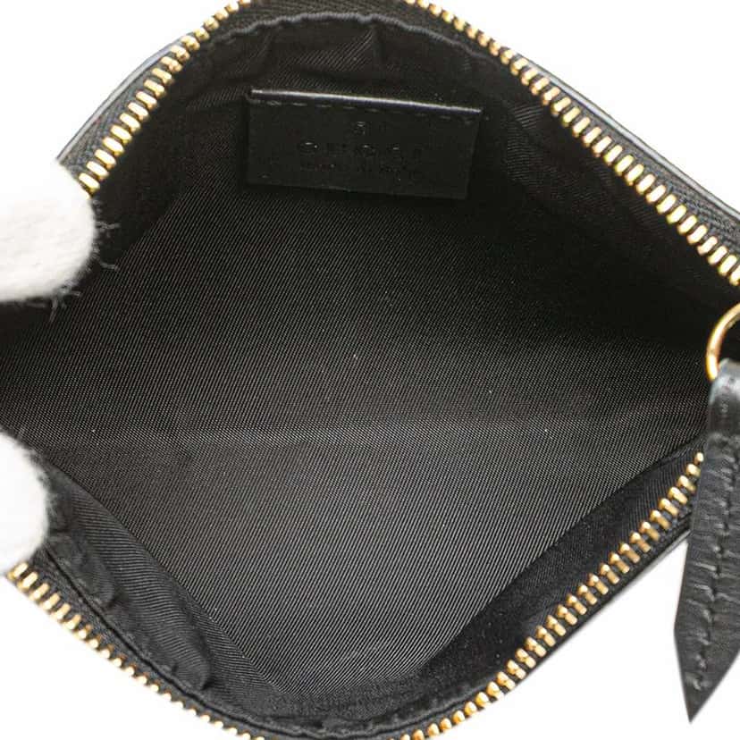 Gucci GG Supreme Wallet on Chain Brown Canvas Good condition - Model View
