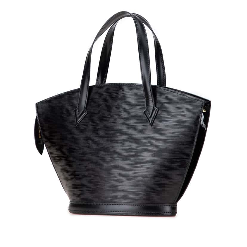 Louis Vuitton Epi Saint Jacques PM Short Strap Black Leather Good condition - Back View