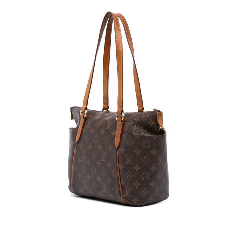 Louis Vuitton Monogram Totally PM Brown Canvas Good condition - Back View