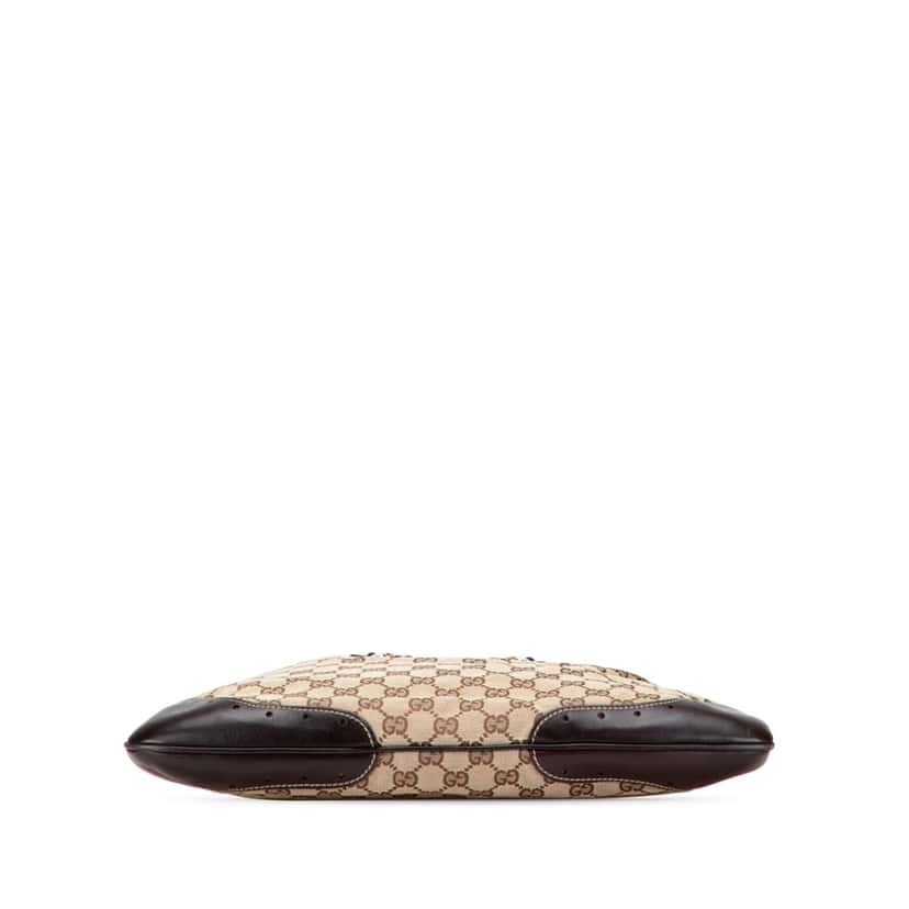 Gucci GG Canvas Punch Hobo Brown Canvas Good condition - Inside View