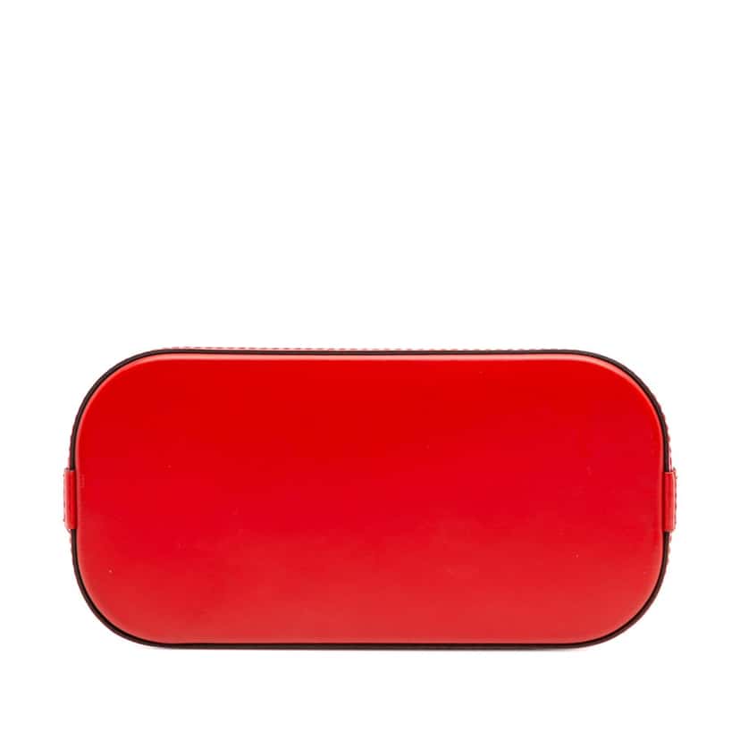 Louis Vuitton Epi Mini Alma Red Leather Good condition - Inside View