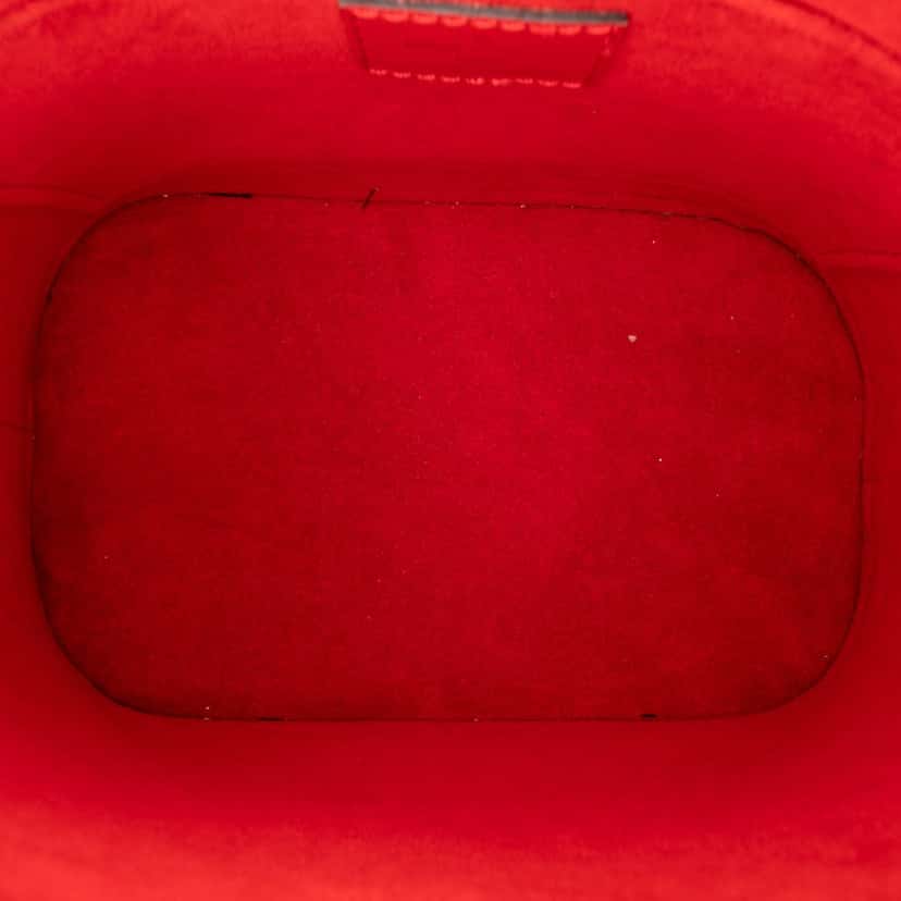 Louis Vuitton Epi Mini Alma Red Leather Good condition - Model View