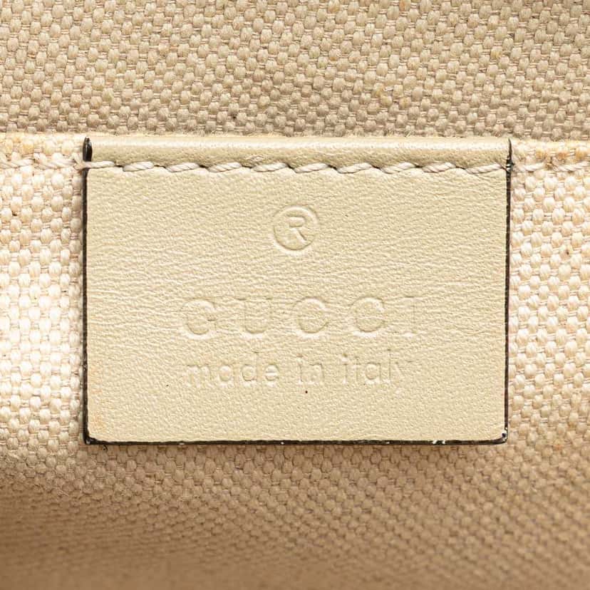 Gucci Medium GG Canvas Emily Shoulder Bag Brown Canvas Good condition - Box View