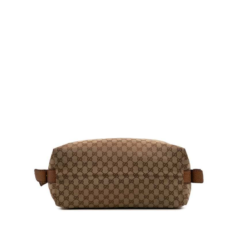 Gucci Large GG Canvas Bamboo Bar Tote Brown Canvas Good condition - Inside View