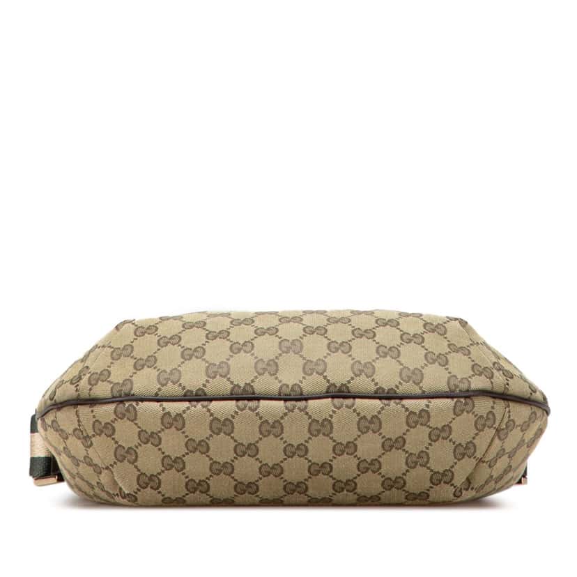 Gucci GG Canvas Web Crossbody Brown Canvas Good condition - Inside View