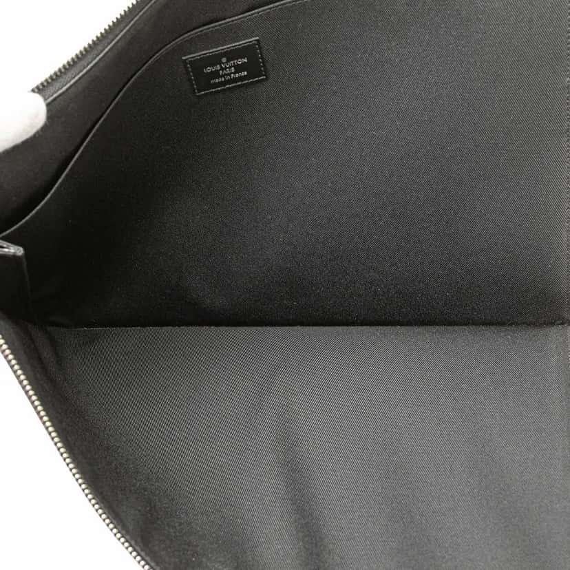 Louis Vuitton Damier Graphite Pochette Jour GM Black Canvas Good condition - Model View