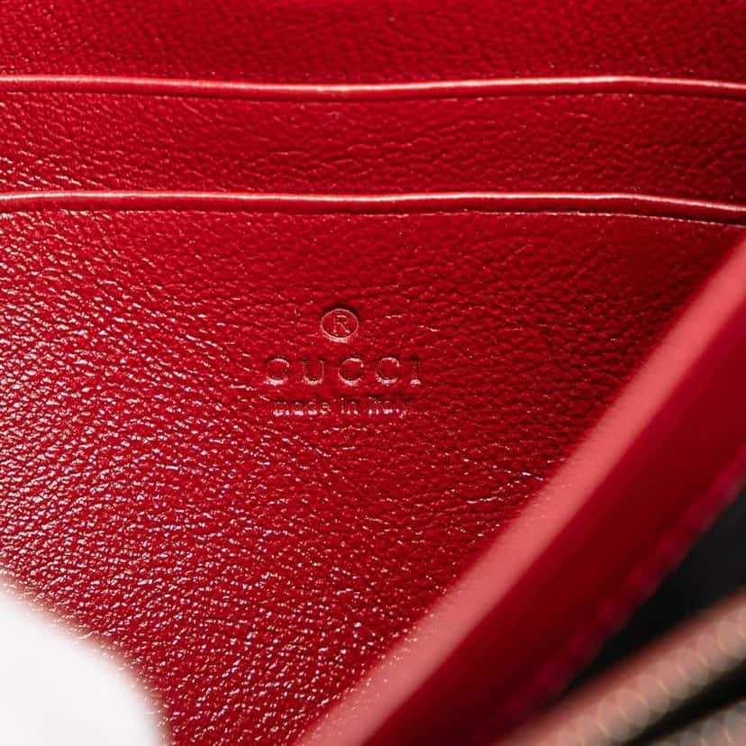 Gucci Mini GG Tweed Dionysus Wallet on Chain White Tweed Good condition - Box View