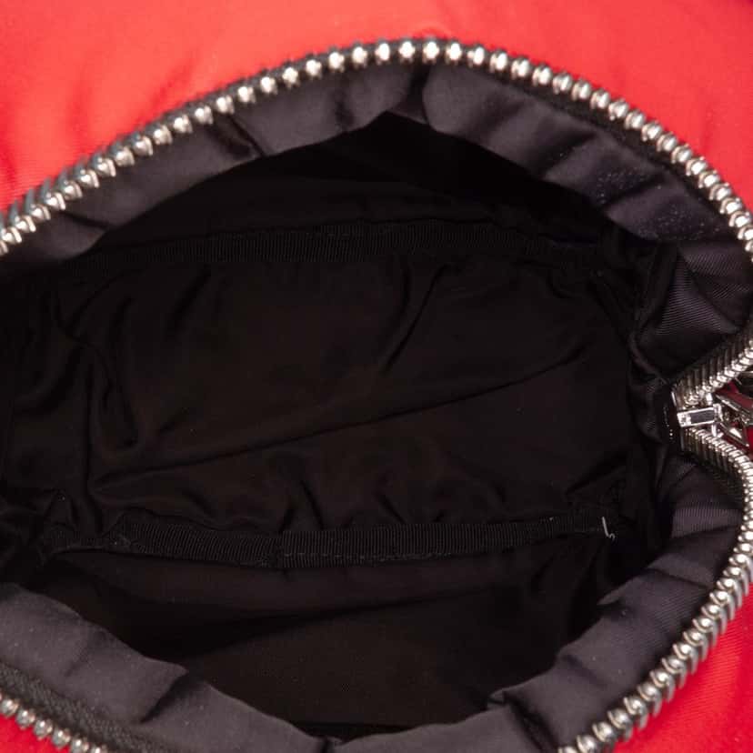 Prada Tessuto Pocket Top Handle Cargo Bag Red Good condition - Model View