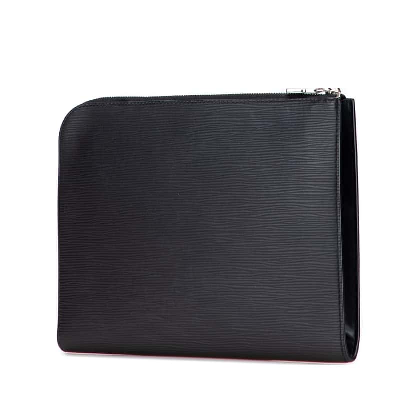 Louis Vuitton Epi Pochette Jour PM Black Leather Good condition - Back View