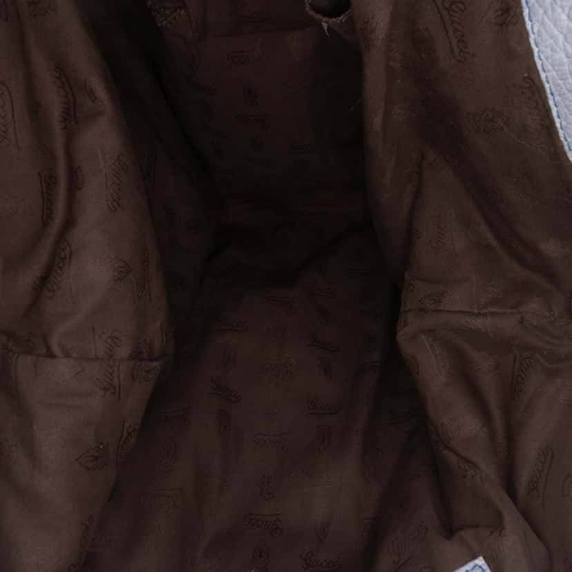 Gucci Large GG Canvas Bamboo Bar Tote Brown Canvas Good condition - Model View