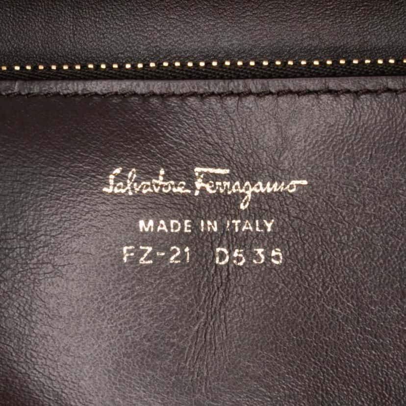 Salvatore Ferragamo Leather Marilyn Satchel Red Leather Good condition - Box View