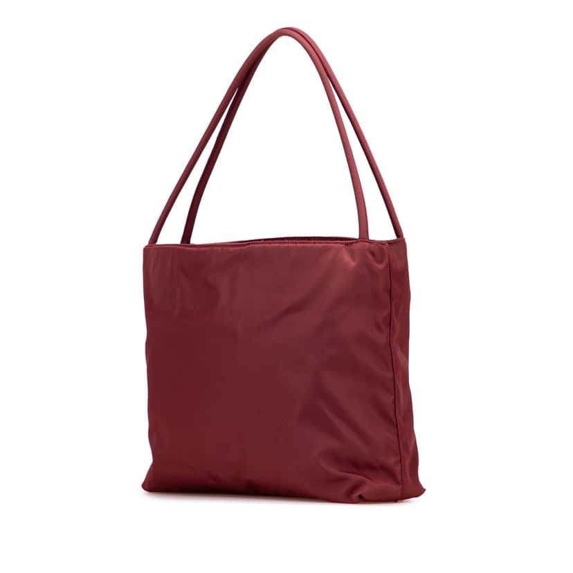 Prada Tessuto Tote Red Good condition - Back View