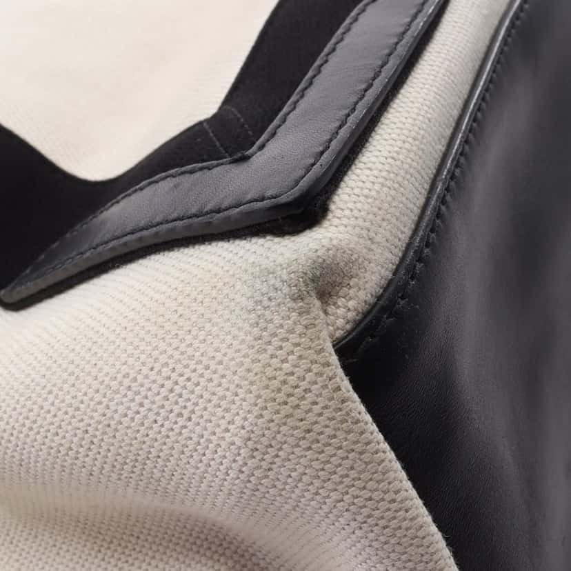 Balenciaga Canvas Navy Cabas Tote M White Canvas Good condition - Box View