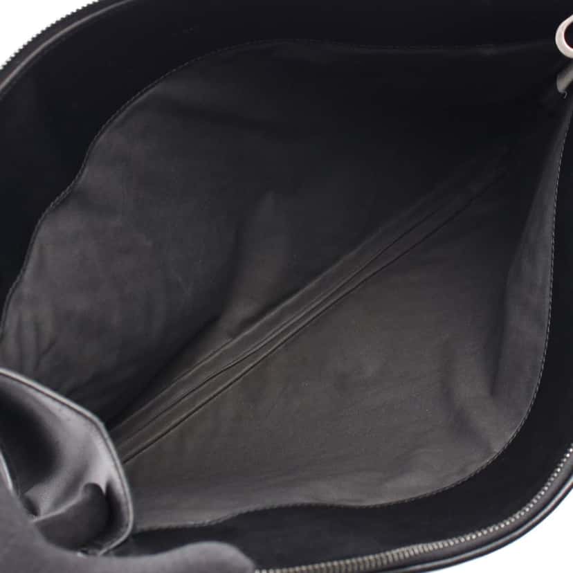 Bottega Veneta Leather Intrecciato Clutch Black Leather Good condition - Inside View
