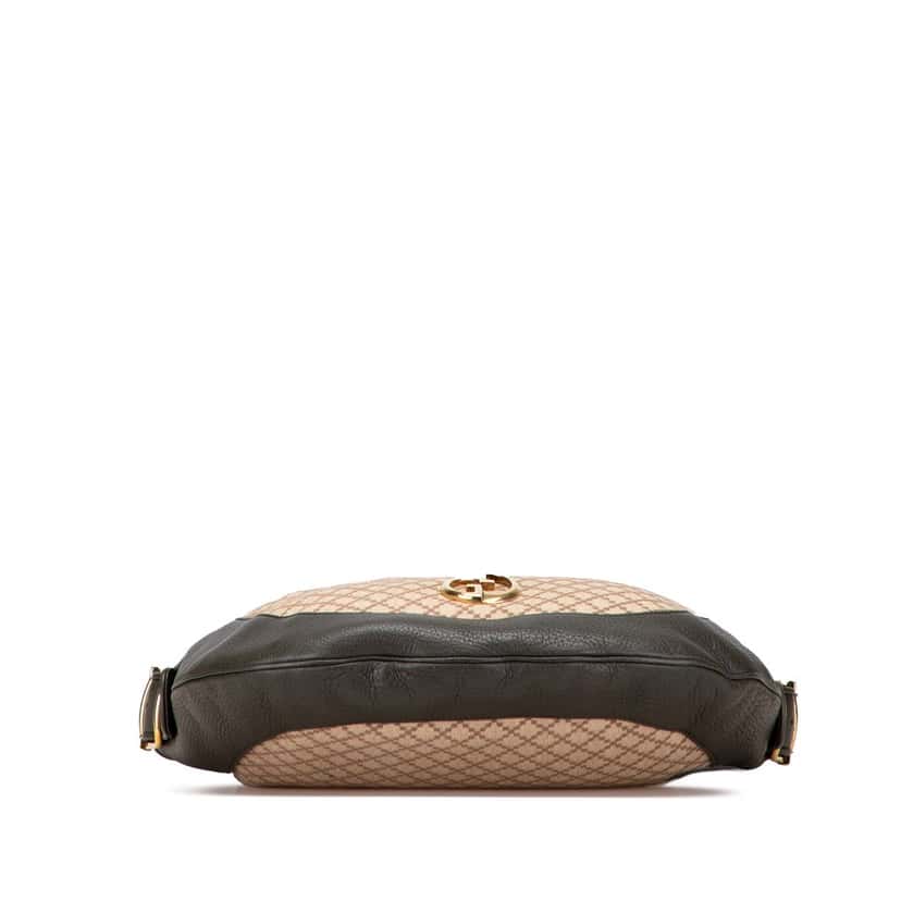 Gucci Diamante Canvas 1973 Hobo Brown Canvas Good condition - Inside View