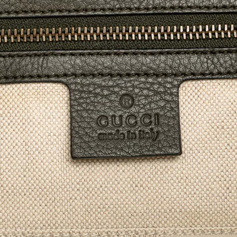 Gucci Diamante Canvas 1973 Hobo Brown Canvas Good condition - Box View