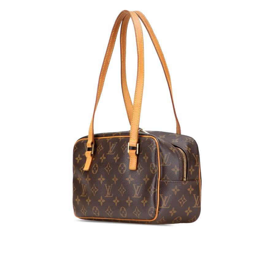 Louis Vuitton Monogram Cite MM Brown Canvas Good condition - Back View