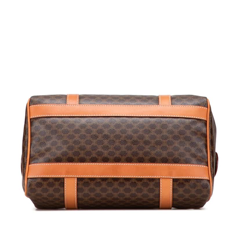 Celine Macadam Coated Canvas Boston Bag Brown Canvas Fair condition - Inside View