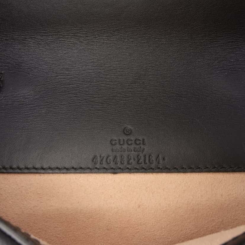 Gucci Super Mini Velvet Dionysus Crossbody Black Velvet Good condition - Box View