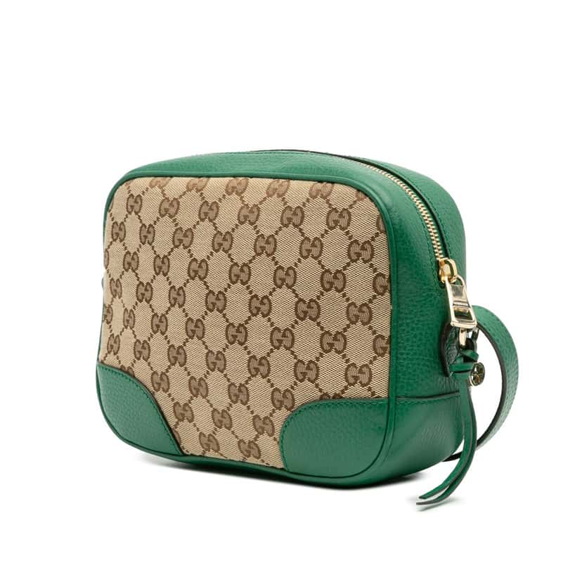 Gucci GG Canvas Bree Crossbody Brown Canvas Good condition - Back View