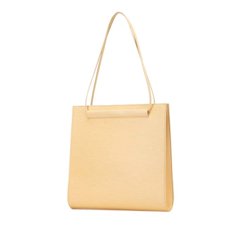Louis Vuitton Epi Saint Tropez Brown Leather Good condition - Back View