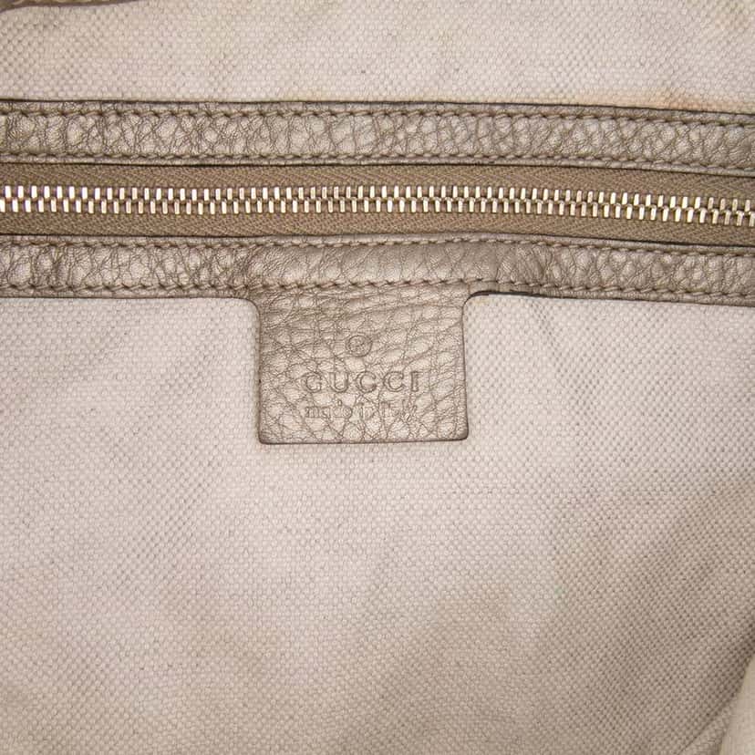Gucci Large GG Canvas Bella Satchel Brown Canvas Good condition - Box View