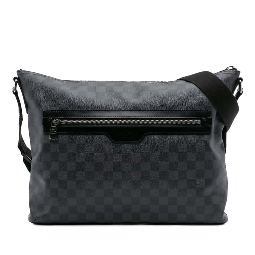 Louis Vuitton Damier Graphite Mick MM Black Canvas Good condition - Front View