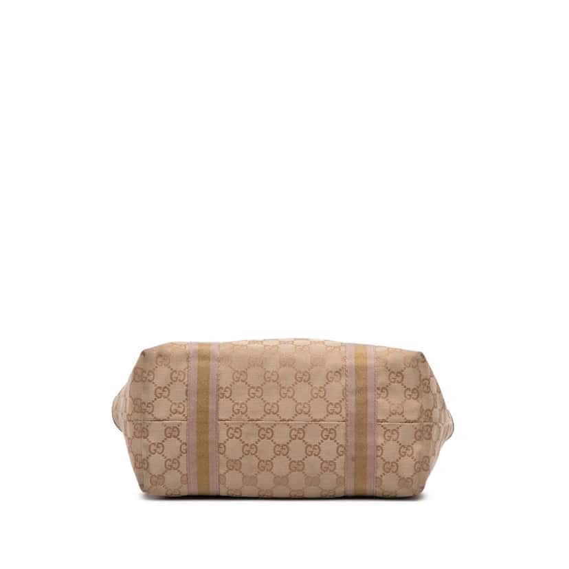 Gucci GG Canvas Jolicoeur Tote Brown Canvas Good condition - Inside View