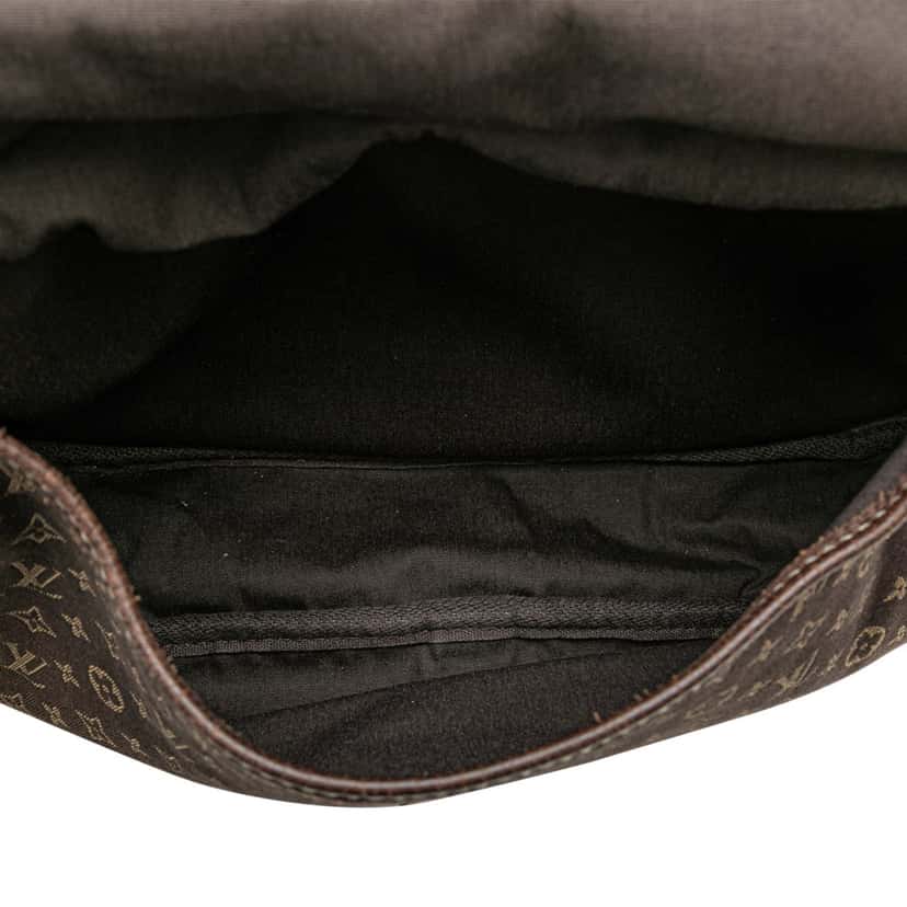 Louis Vuitton Monogram Mini Lin Saumur 30 Brown Canvas Good condition - Model View