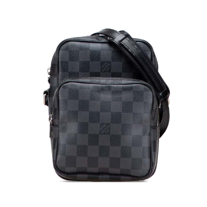 Louis Vuitton Damier Graphite Rem Black Canvas Very good condition - Front View