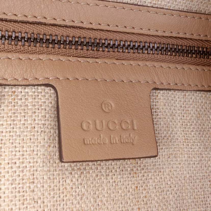 Gucci Medium Leather 1970 Chain Hobo Bag Brown Leather Good condition - Box View
