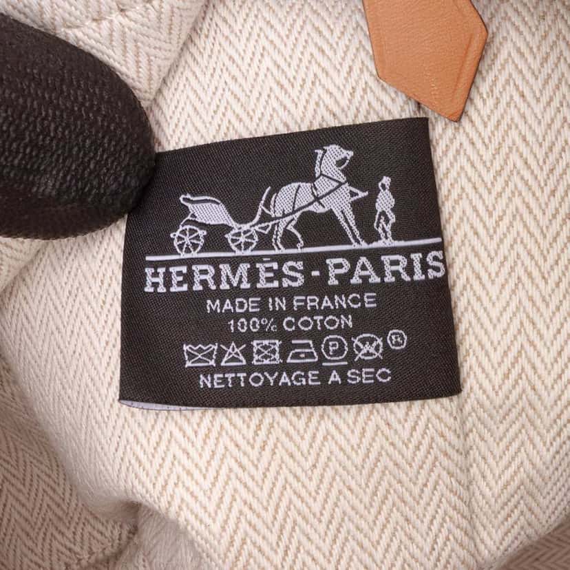 Hermès Small Canvas Bride A Brac Brown Canvas Good condition - Box View