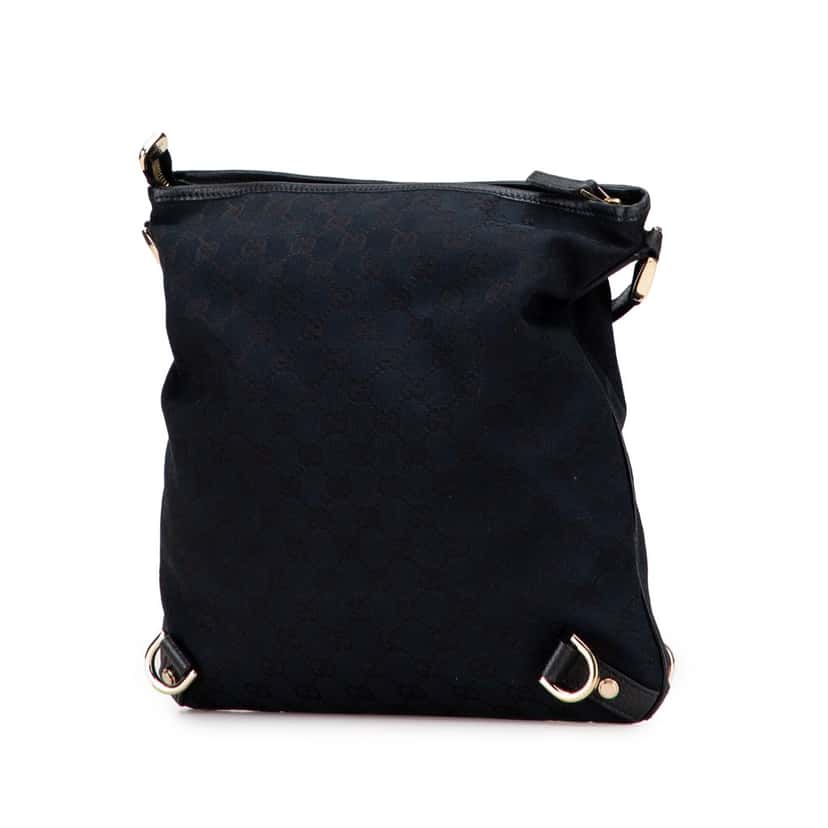 Gucci GG Canvas Abbey D Ring Crossbody Blue Canvas Very good condition - Back View