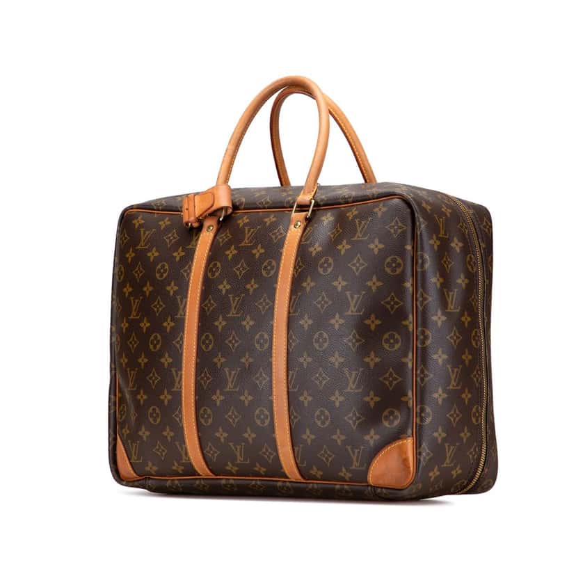 Louis Vuitton Monogram Sirius 45 Brown Canvas Fair condition - Back View