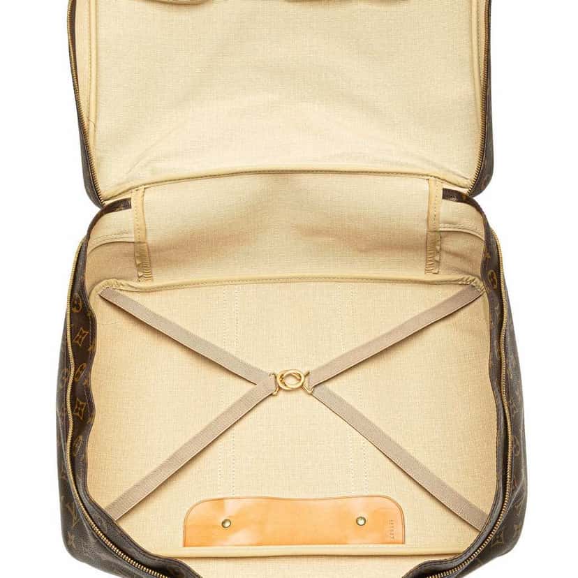 Louis Vuitton Monogram Sirius 45 Brown Canvas Fair condition - Model View