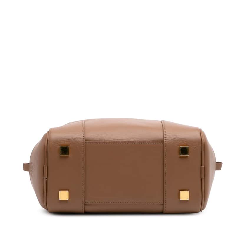 Loewe Leather Amazona Square 19 Brown Leather Good condition - Inside View