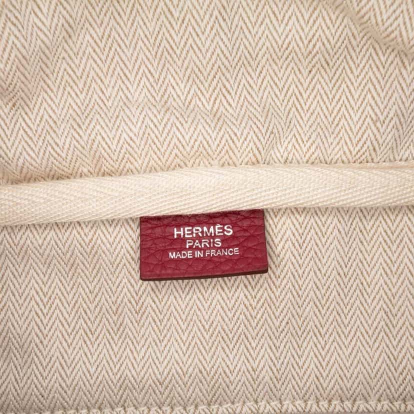 Hermès Clemence Victoria II 35 Red Leather Good condition - Box View