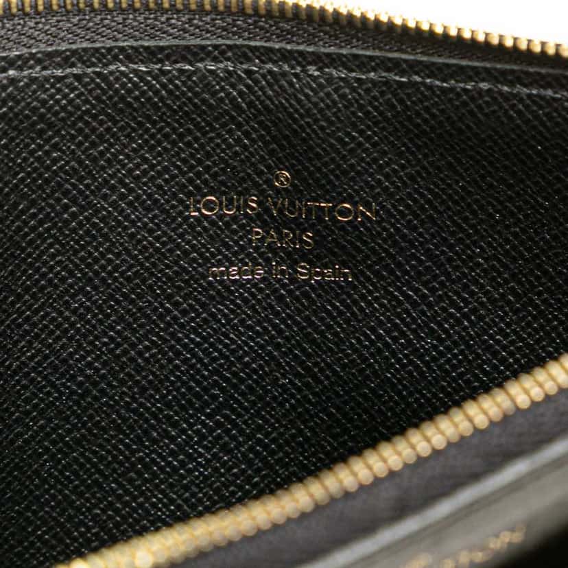 Louis Vuitton Monogram Reverse Slim Purse Brown Canvas Good condition - Box View
