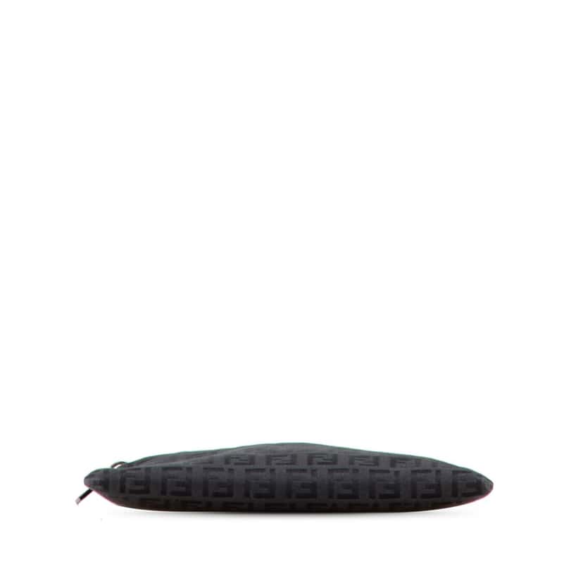 Fendi Zucchino Canvas Pouch Black Canvas Very good condition - Inside View