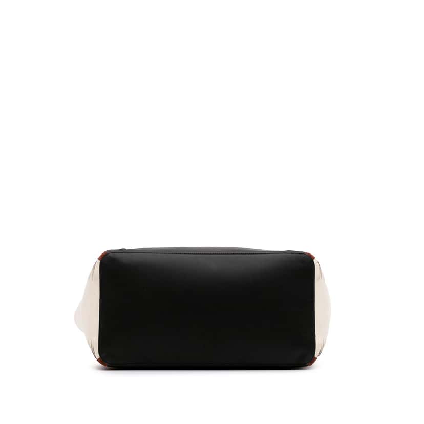 Chloé Tricolor Leather Louela Tote Black Leather Good condition - Inside View