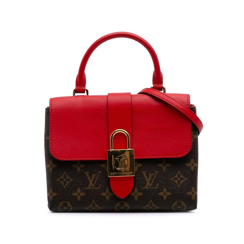 Louis Vuitton Monogram Locky BB Brown Canvas Good condition - Front View
