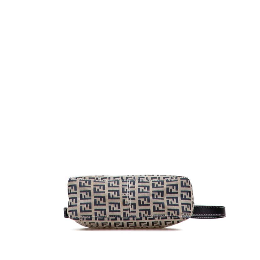 Fendi Zucchino Canvas Pochette Brown Canvas Good condition - Inside View