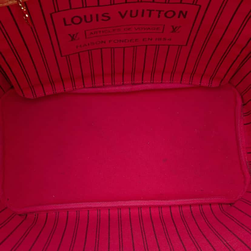 Louis Vuitton Monogram Bay Neverfull MM Brown Canvas Good condition - Model View