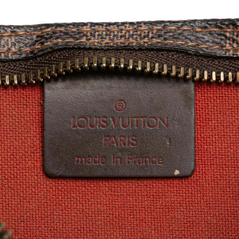 Louis Vuitton Damier Ebene Navona Brown Canvas Good condition - Box View